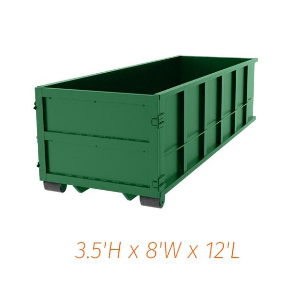 some cities may require a permit when renting a 10-yard dumpster, so be sure to check with your local government before placing an order